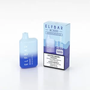 ELF BAR BLUE RAZZ ICE (5000 PUFF) DISPOSABLE VAPE