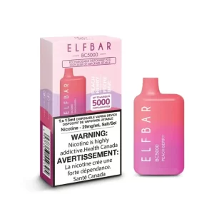 ELF BAR PEACH BERRY (5000 PUFF) DISPOSABLE VAPE