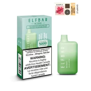 ELF BAR SOUR APPLE (5000 PUFF) DISPOSABLE VAPE