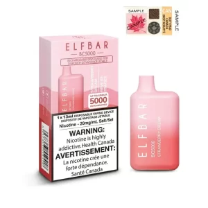 ELF BAR STRAWBERRY DREAM (5000 PUFF) DISPOSABLE VAPE