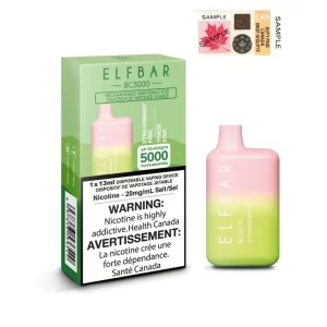 ELF BAR STRAWBERRY KIWI (5000 PUFF) DISPOSABLE VAPE