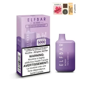 ELF BAR TRIPLE BERRY ICE (5000 PUFF) DISPOSABLE VAPE