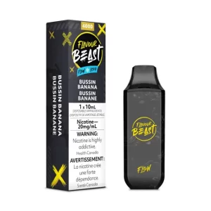 Flavour Beast Flow Disposable - Bussin Banana Iced