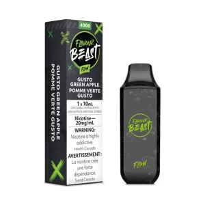 Flavour Beast Flow Disposable - Gusto Green Apple