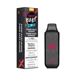 Flavour Beast Flow Disposable - Ragin' Razz Mango Iced