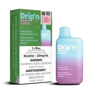 Drip'n by Envi 5000 Disposable - Kiwi Guava Passionfruit Ice