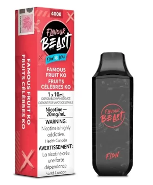 Flavour Beast Flow Disposable - Famous Fruit KO Iced