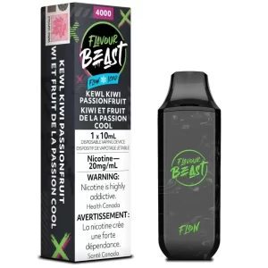 Flavour Beast Disposable - Kewl Kiwi Passionfruit 4000 Puffs