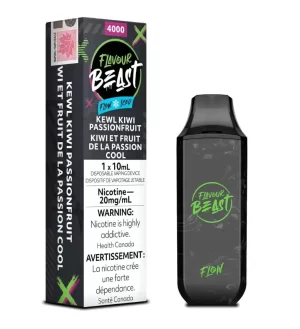 Flavour Beast Disposable - Kewl Kiwi Passionfruit 4000 Puffs