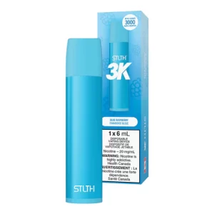 STLTH 3K DISPOSABLE BLUE RASPBERRY