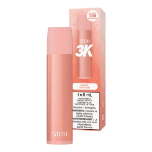 STLTH 3K DISPOSABLE PEACH ICE